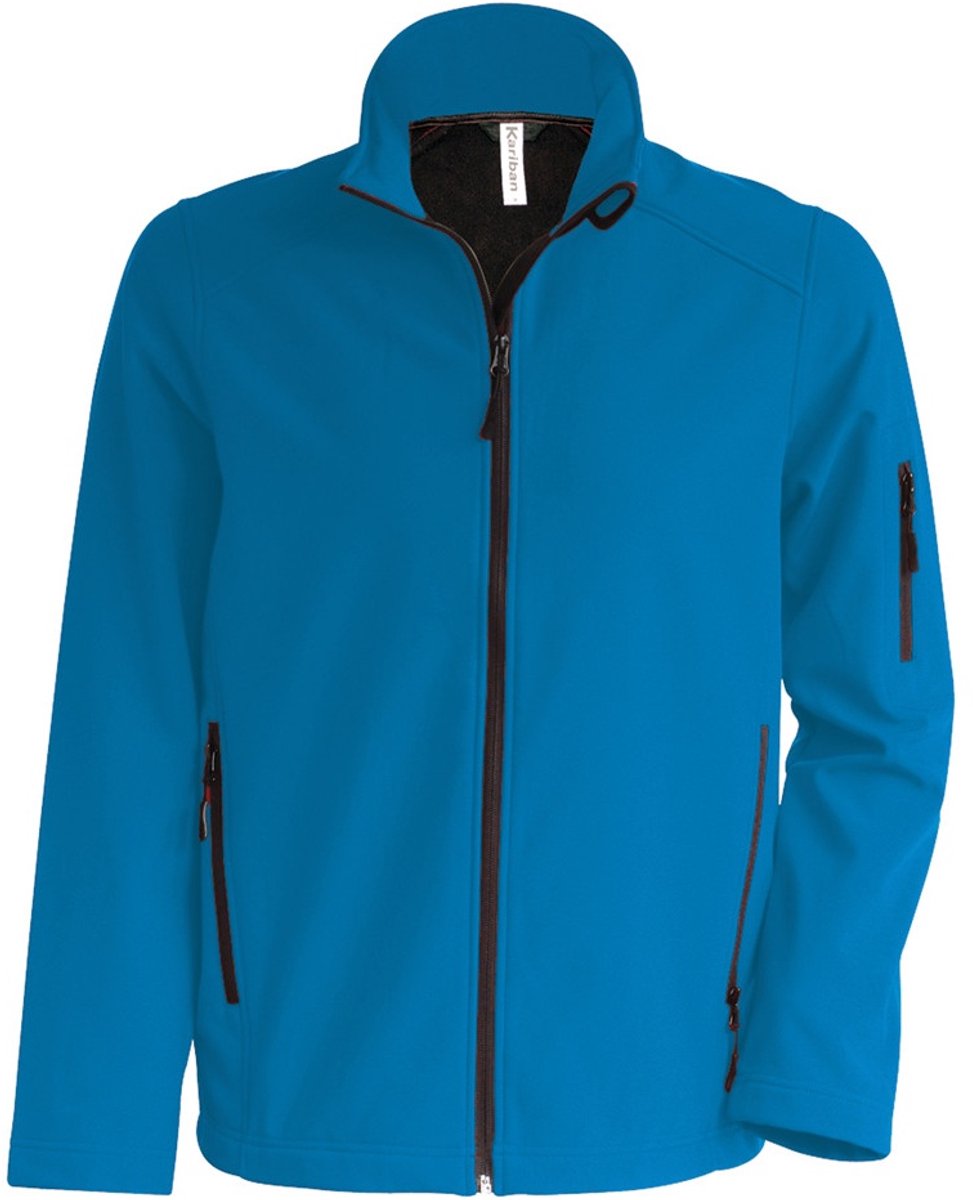 Kariban Heren Soft Shell-jasje (Aqua)