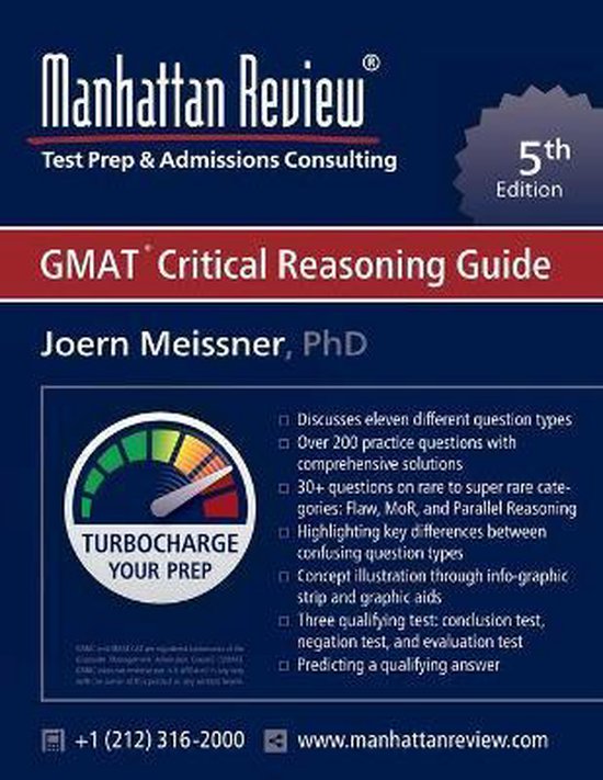 Manhattan Review GMAT Critical Reasoning Guide [5th Edition] - cover