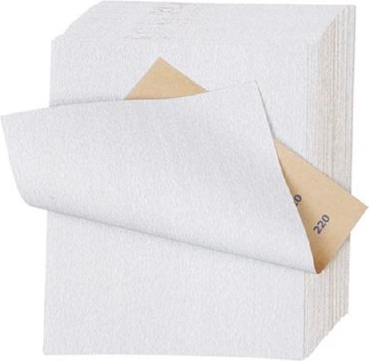Basic Schuurpapier Droog Professioneel Korrel 220 pak à 50 vel