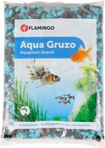 Flamingo Grind Gruzo Turkoois-Zwart 1Kg