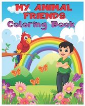 My Animal Friends-Coloring Book