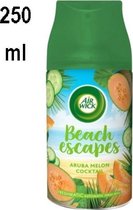 Air Wick Beach Escapes Aruba Meloen -Voordeelverpakking 6 x 250 ml