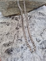 Diamondbossstore -  Cuban Chain in Zilver - 50 cm
