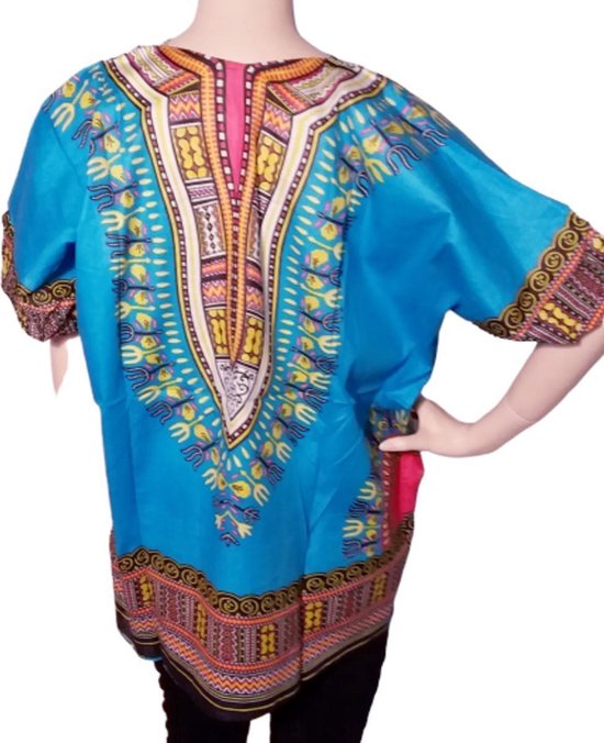 Afrikaanse Hemd Dames Blouse - Afrika Shirt Vrouwen - Korte Kaftan 164 Kind  en... | bol.com