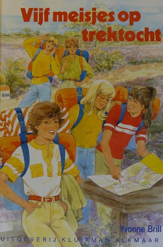 Vijf meisjes op trektocht