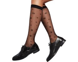 Penti Puan Dames Kniekousen | Pantykousen | Pantykousjes 20 Denier - HUID - Maat One size