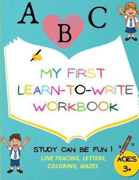 My first learn to write workbook - cover