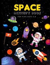 Space Activity Book for Kids Aged 4-8