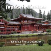 Japanese Gardens 8.5 X 8.5 Calendar September 2021 -December 2022