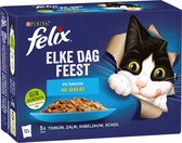 Felix - Kattenvoer Heerlijke Duos Met Vis In Gelei - Per 3 dozen van 12X100g