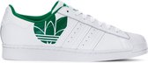 Adidas - Sportschoenen - Unisex - Superstar - white,green