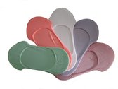 Footies - No-Show Sokjes - Kousenvoetjes - 5-Pack - Multi Color - One Size