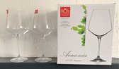 RCR Armonia Rode wijn glazen,75 cl, 2 stuks.