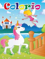 Colorio - Kleurboek - Unicorn - Elfje - Kastelen