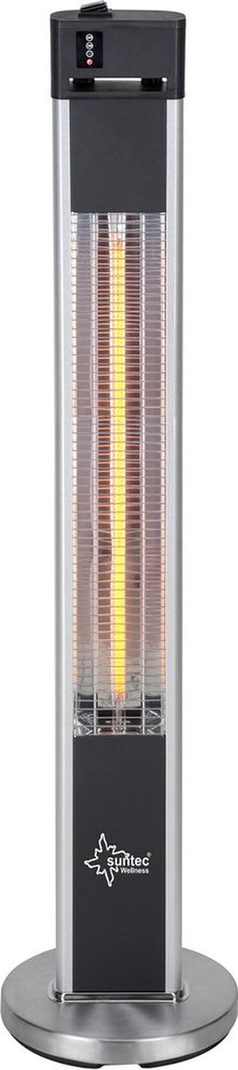 Heat&Beat Terrasverwarmer 2000Watt Antraciet - Infrarood Verwarming Soest