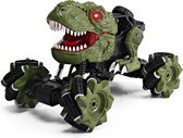 Dinosaurus Speelgoed Drift Race Auto RC Afstand Bestuurbaar - Groen | Zwart