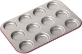 Whoopie bakplaat 35 x 27 cm - zilver kleurig
