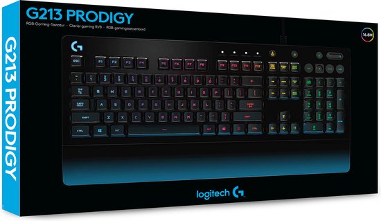 Logitech Clavier de jeu G213 Prodigy - Azerty BE