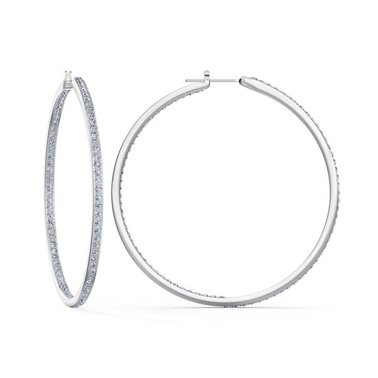 Swarovski Rare Oorstekers Zilver