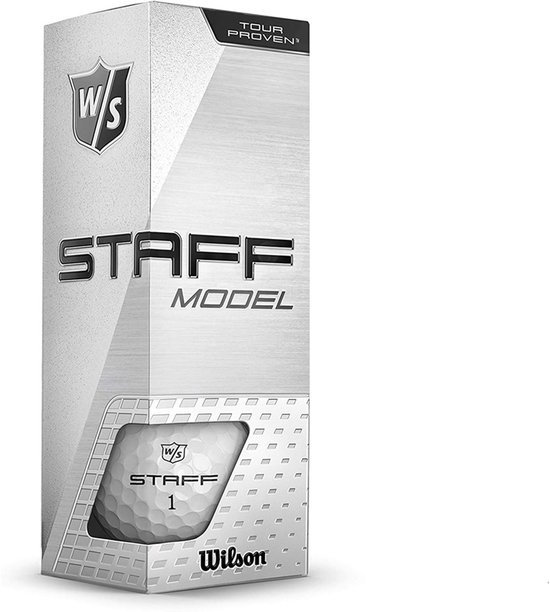 Wilson Staff Model Golfballen - Wit - 12 Stuks van Wilson Staff — afbeelding 5
