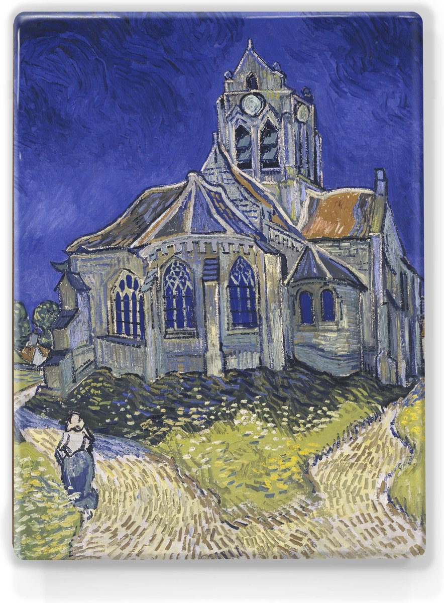 L'église d'Auvers-sur-Oise - Vincent van Gogh - 19,5 x 26 cm -  Indiscernable d'une... | bol