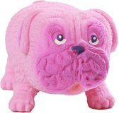 Zintuiglijke Stress Speelgoed Pug Hond Knijpen Speelgoed Decompressie Knijpen Pug-vormige Anti-Stress Speelgoed Geschenken voor Volwassenen Kinderen Roze
