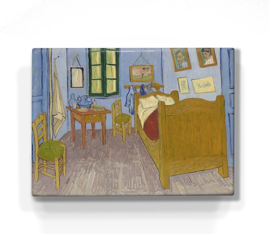 Chambre à coucher - Vincent van Gogh - 26 x 19,5 cm - Indiscernable d'une  véritable... | bol