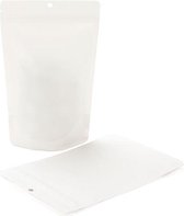 Stazakken Composteerbaar Kraft Wit 14,9x8,9x23,2cm | 312 gram (100 stuks)