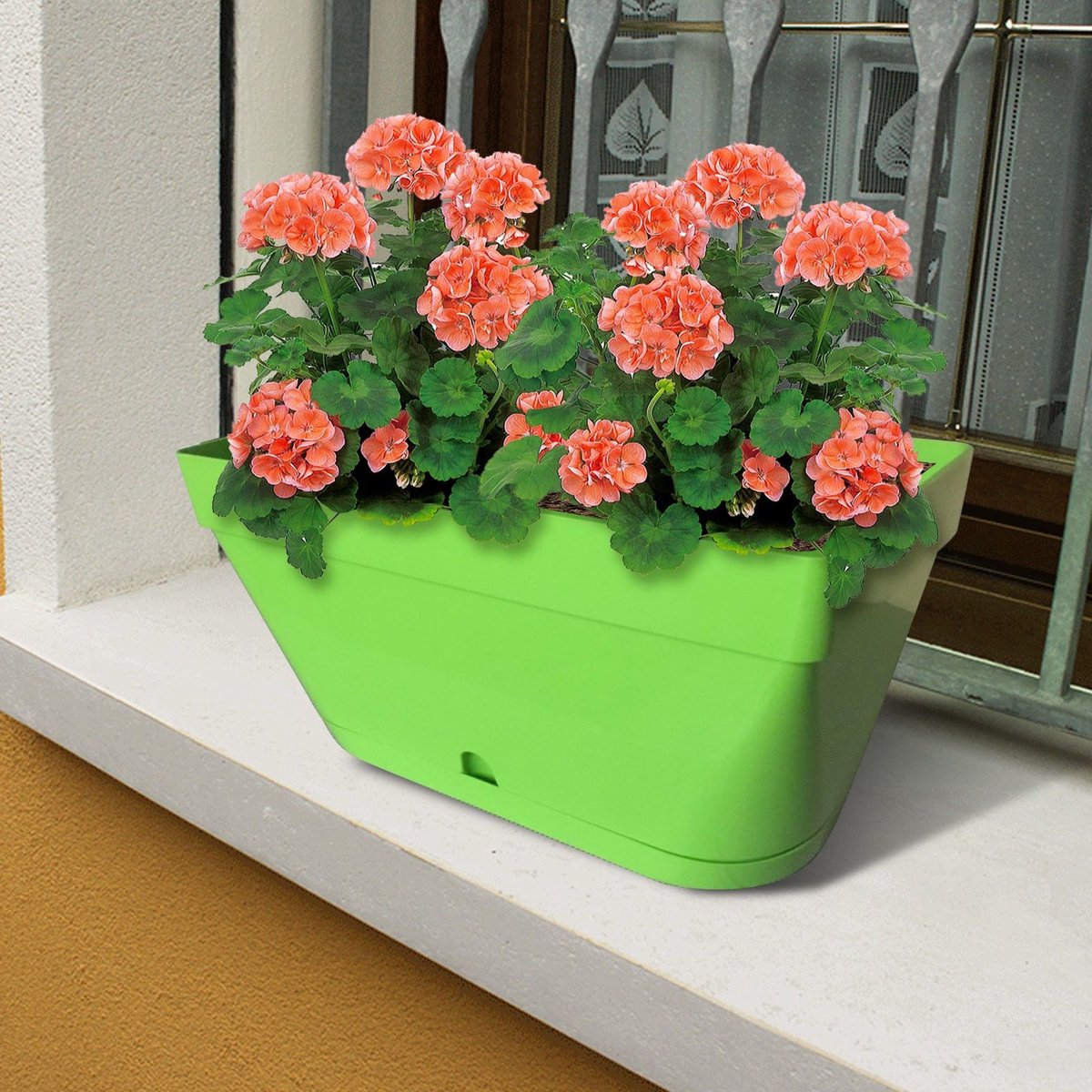 NPB LUNA BLOEMBAK 40 CM LIME