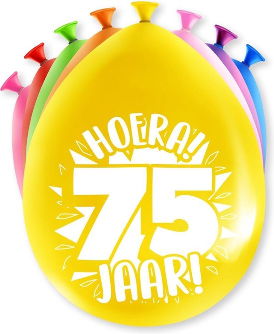 Paperdreams cijferballonnen  - 75 jaar