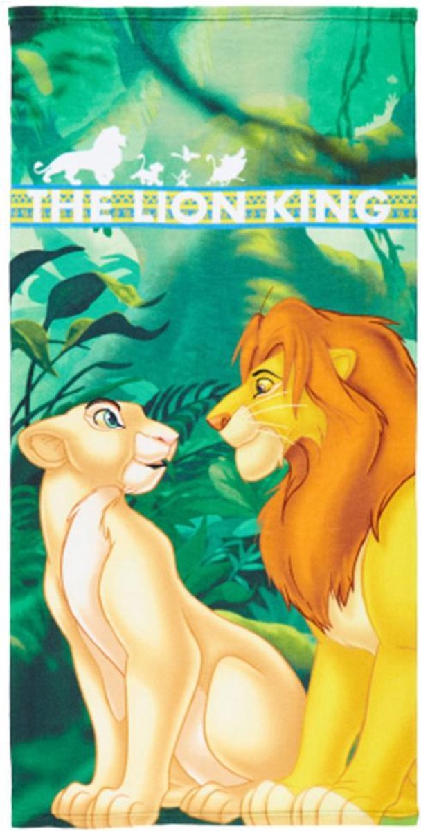 Disney - Lion King - Strandlaken - Handdoek - 70x140Cm.