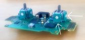 3D Vervanging joysticks analoge sensor 3 pin mini switch knoppen voor PS4 controller 4 stuks - ps4 reparatie - ps4 onderdelen - ps4 parts - ps4 knoppen