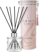 Grace Cole - Reed Diffuser - Geurstokjes - Wild Fig & Pink Cedar - 200 ml