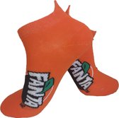 Verjaardag cadeau - Fanta Sokken - Sneaker sokken - Frisdrank Sokken - Sneaker - Leuke sokken - Vrolijke sokken - Luckyday Socks - Sokken met tekst - Aparte Sokken - Socks waar je Happy van w