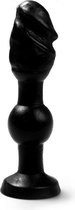 XXLTOYS - Yum - XXL Plug - Inbrenglengte 17 X 4 cm - Black - Uniek design Buttplug - Stevige Anaal plug - Made in Europe