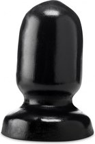 XXLTOYS - Ivar - XXL Plug - Inbrenglengte 12 X 7 cm - Black - Uniek design Buttplug - Stevige Anaal plug - Made in Europe
