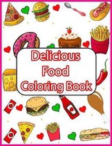 Delicious Food Coloring Book