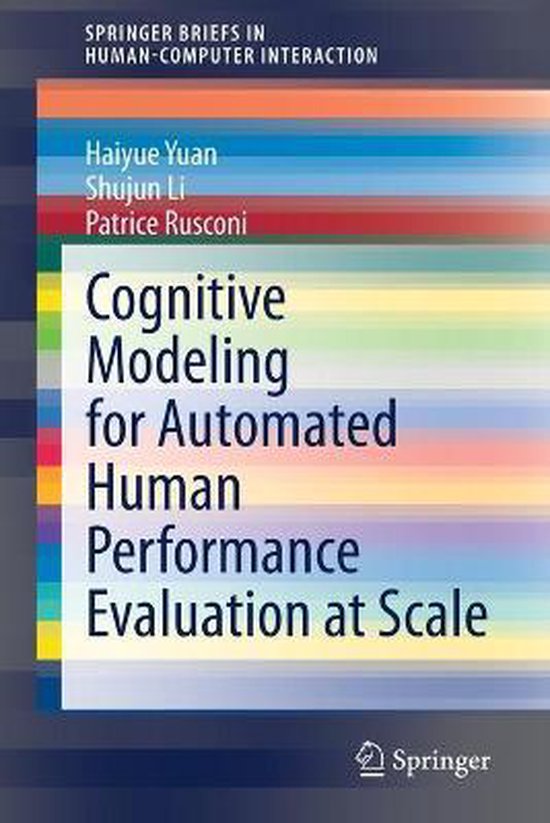 Cognitive Modeling for Automated Human Performance Evaluatio ... - cover