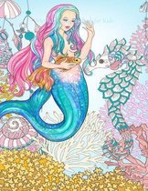 Mermaid Coloring Book for Kids