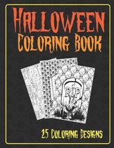 Halloween Coloring Book 25 Coloring Designs