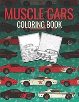 Muscle Cars Coloring Book