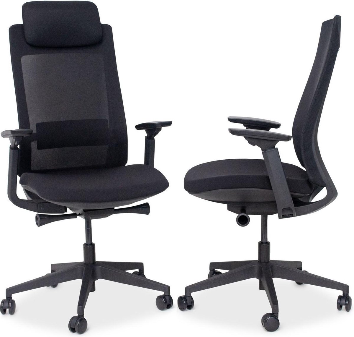 MRC PRO High Design | Ergonomische bureaustoel | Arbo verantwoord | Harde wielen