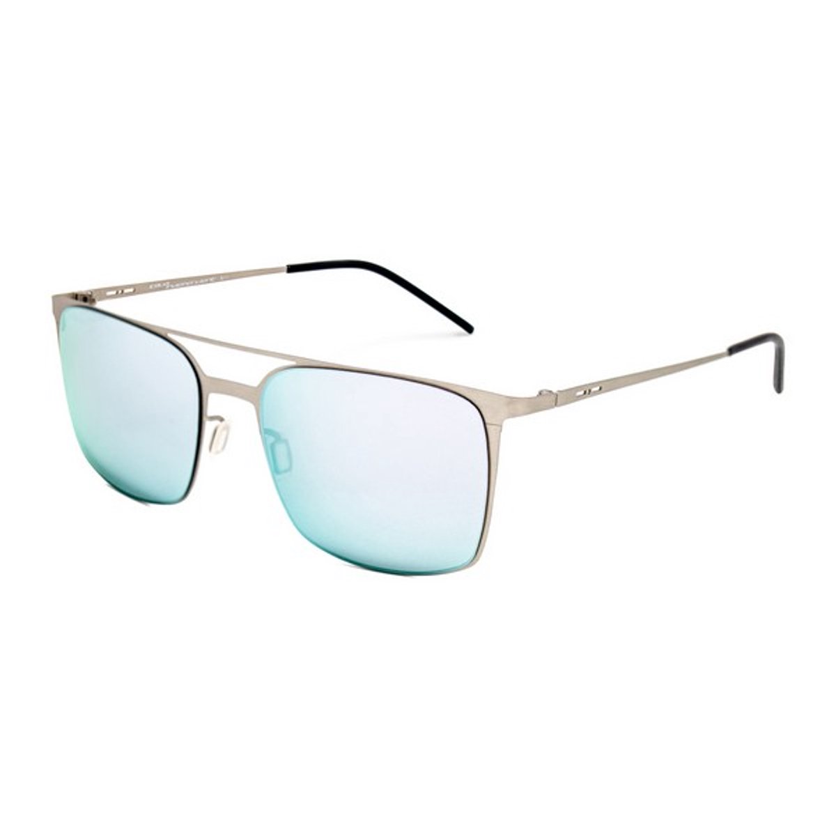 Italia Independent Men's 0212-075-075 Sunglasses, Gray Gris, 55.0
