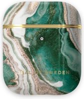 Elegant Marmer Design AirPods 1 et 2 Case Gouden Jade Marmer Ideaal van Zweden