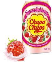 Chupa Chups Drink Strawberry Cream 24 x 345 ml