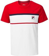 Fila T-Shirt Steve Junior Wit Rood