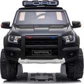 Politie Ford Elektrische Kinderauto Raptor Zwart