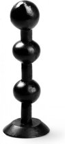 XXLTOYS - Isaac - XXL Plug - Inbrenglengte 23 X 4.5 cm - Black - Uniek design Buttplug - Stevige Anaal plug - Made in Europe