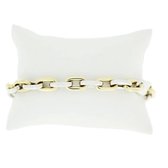 Goud met Witgouden Armband 010 94506