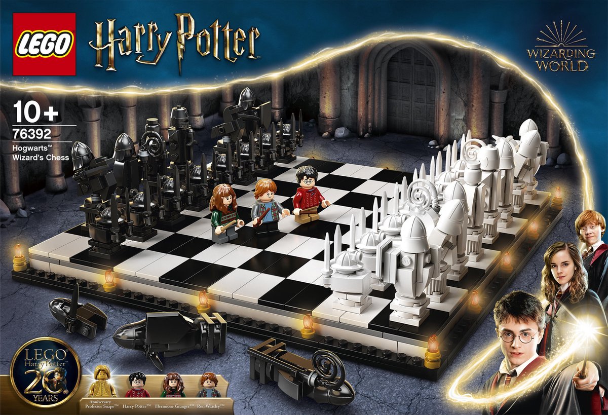 LEGO Harry Potter 76392 Le jeu d'échecs version sorcier de Poudlard |  bol.com